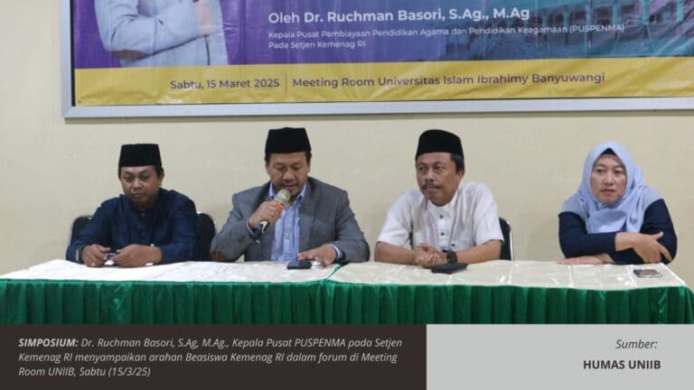 BEASISWA KEMENAG RI: KESEMPATAN EMAS BAGI MAHASISWA UNIIB