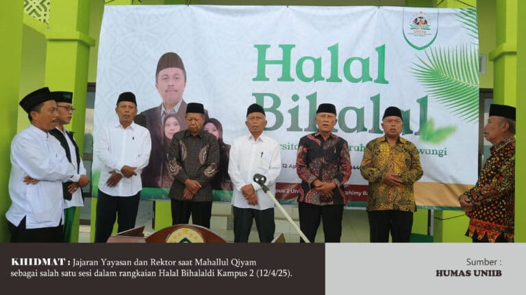 UNDANG ALUMNI, UNIIB GELAR HALAL BIHALAL DI KAMPUS 2
