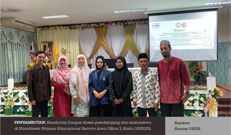 KKN-PPL UNIIB DISAMBUT HANGAT DI NARATHIWAT