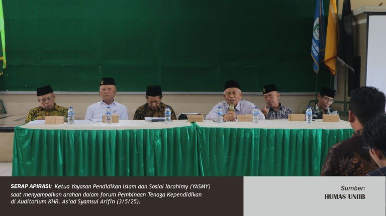 YASMY GELAR SERAP ASPIRASI BAGI TENDIK