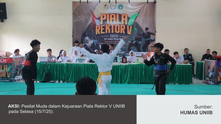 UNIIB KEMBALI GELAR PIALA REKTOR V