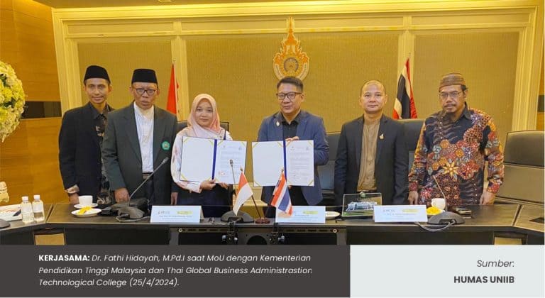 CANANGKAN INTERNATIONAL MOBILITY, PASCASARJANA UNIIB JALIN KERJASAMA DENGAN DUA NEGARA