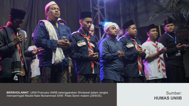 UKM PRAMUKA GELAR SHOLAWAT NABI