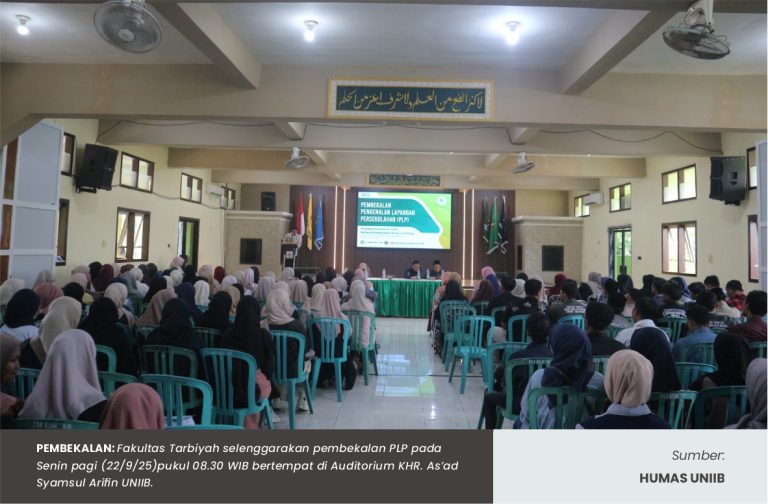 230 MAHASISWA TARBIYAH DAPAT PEMBEKALAN PLP