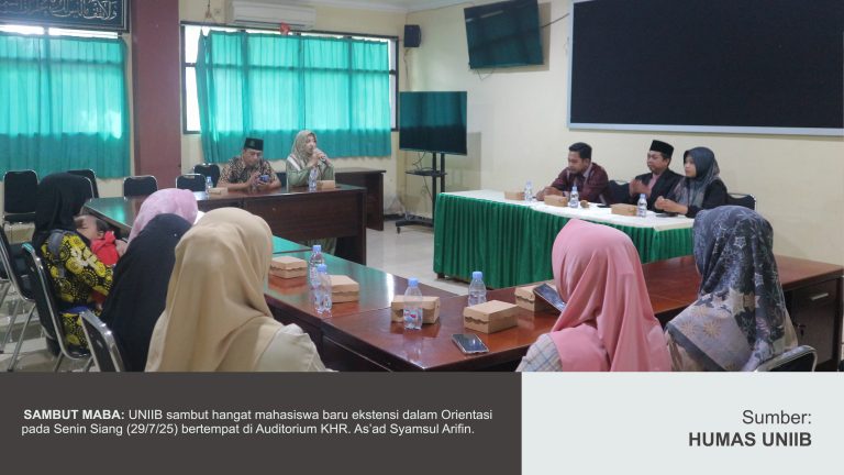 CAMABA EKSTENSI PIAUD DAPAT PEMBEKALAN DARI WAREK 1