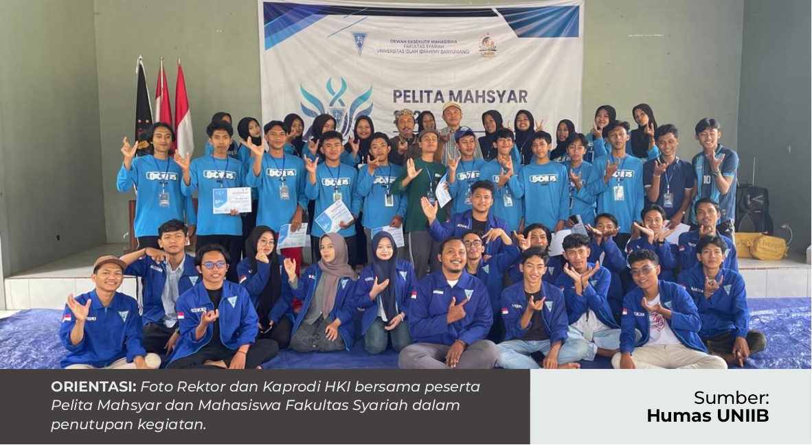 SAMBUT MABA, DEMA F SYARIAH GELAR PELITA MAHSYAR