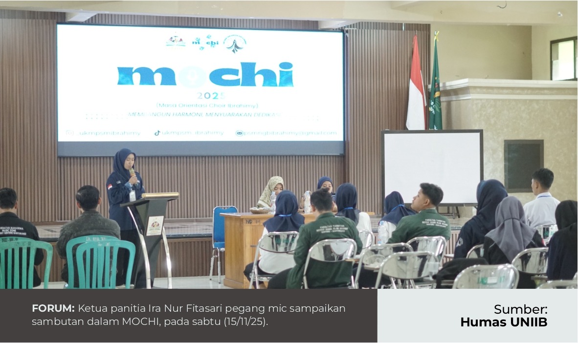 NAWASENA GEMA BLAMBANGAN UNIIB SELENGGARAKAN MOCHI