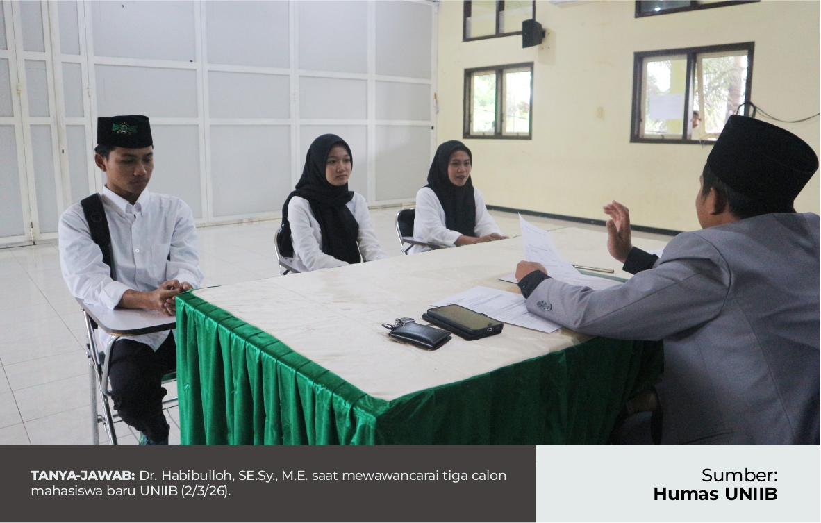 ANTUSIASME TINGGI WARNAI WAWANCARA CAMABA UNIIB