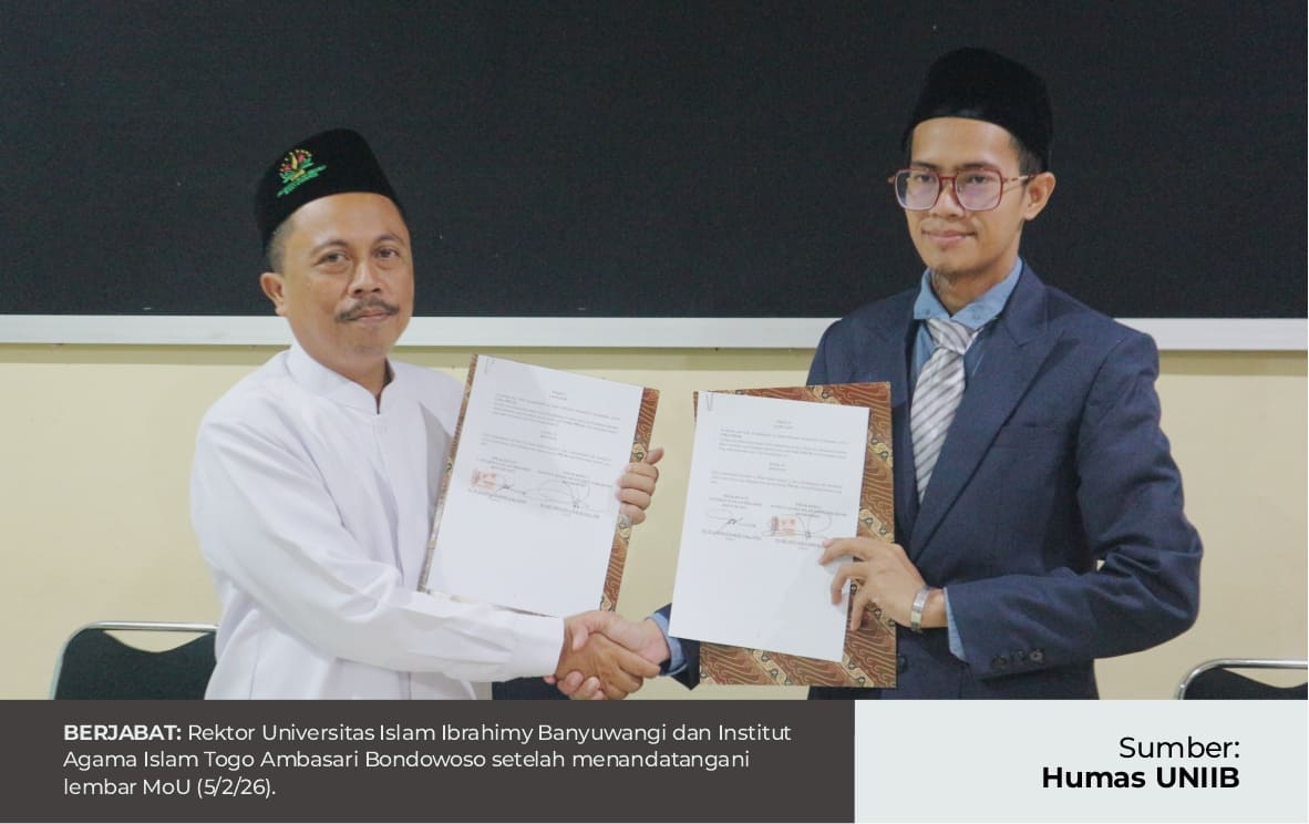 UNIIB MoU DENGAN INAISTA